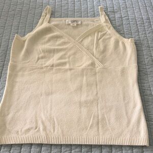 LOFT Cream Tank Top